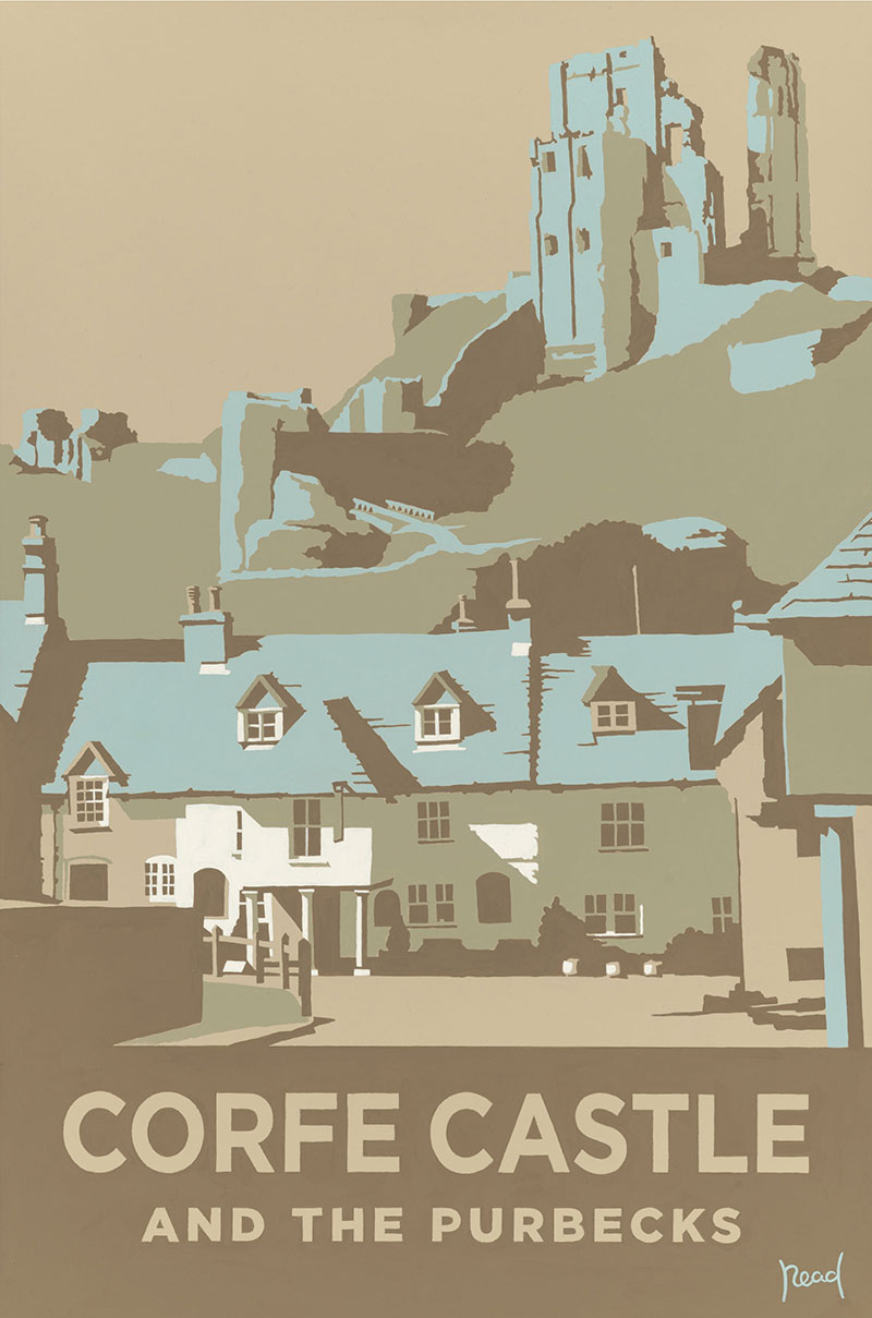 Corfe Castle and the Purbecks, Dorset