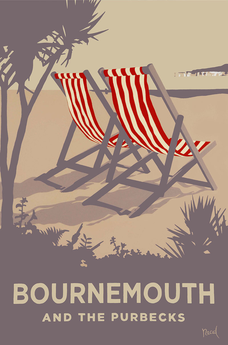 Red Deckchair, Bournemouth and the Purbecks, Dorset