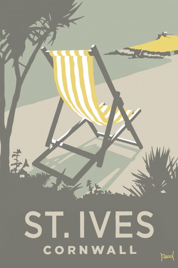 Deckchair St Ives Cornwall